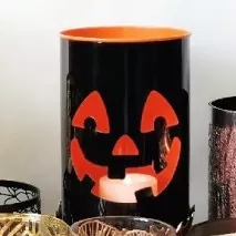 Helovino metalinis žvakių laikiklis